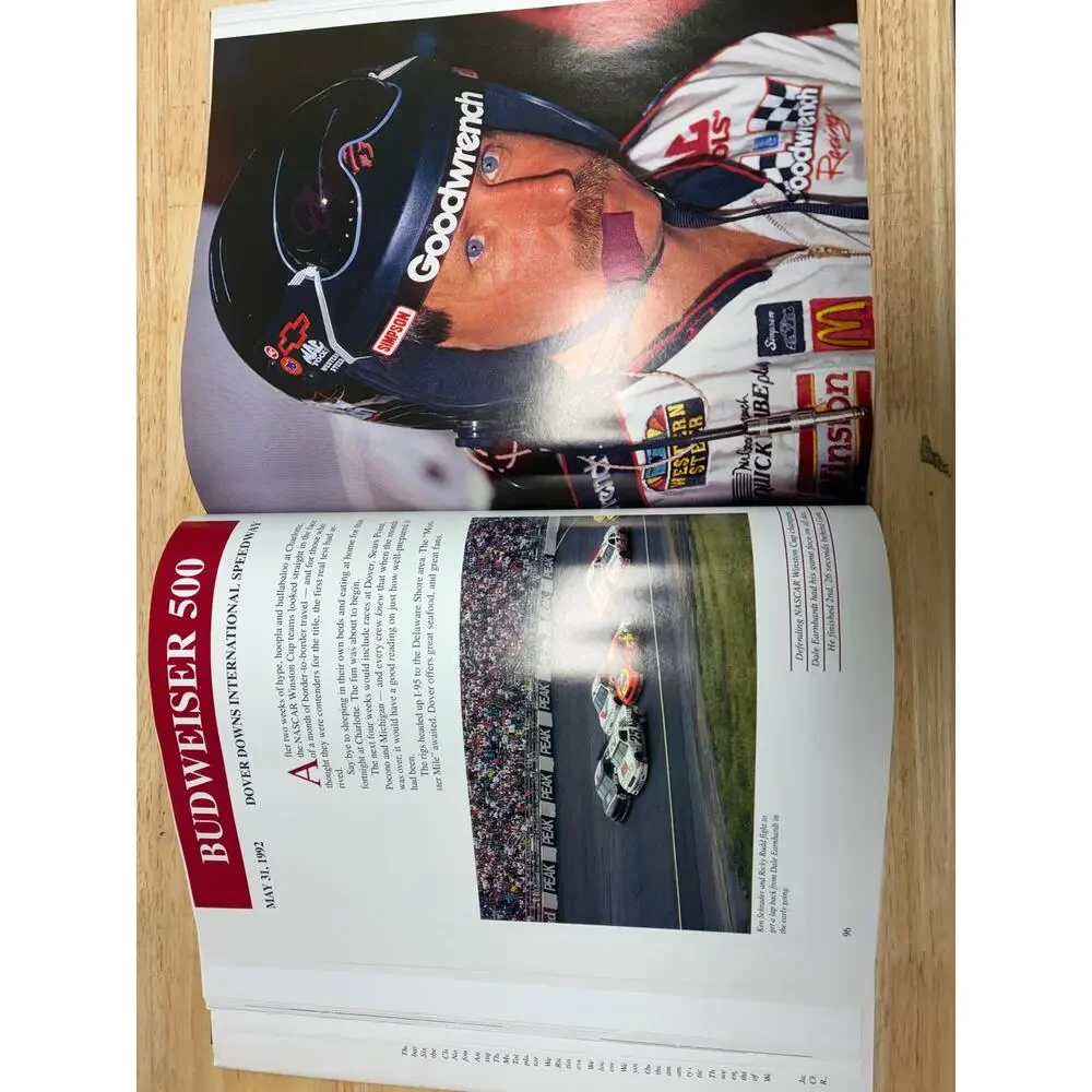 Vintage NASCAR Winston Cup Yearbook Collection 1989–1993 Complete 5 Volume